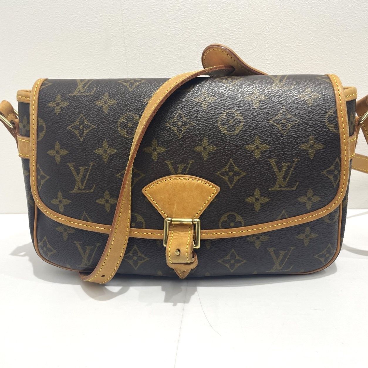 LOUIS VUITTON ルイヴィトン ソローニュ モノグラム M42250 ショルダーバッグ ブラウン系 レディース 005770