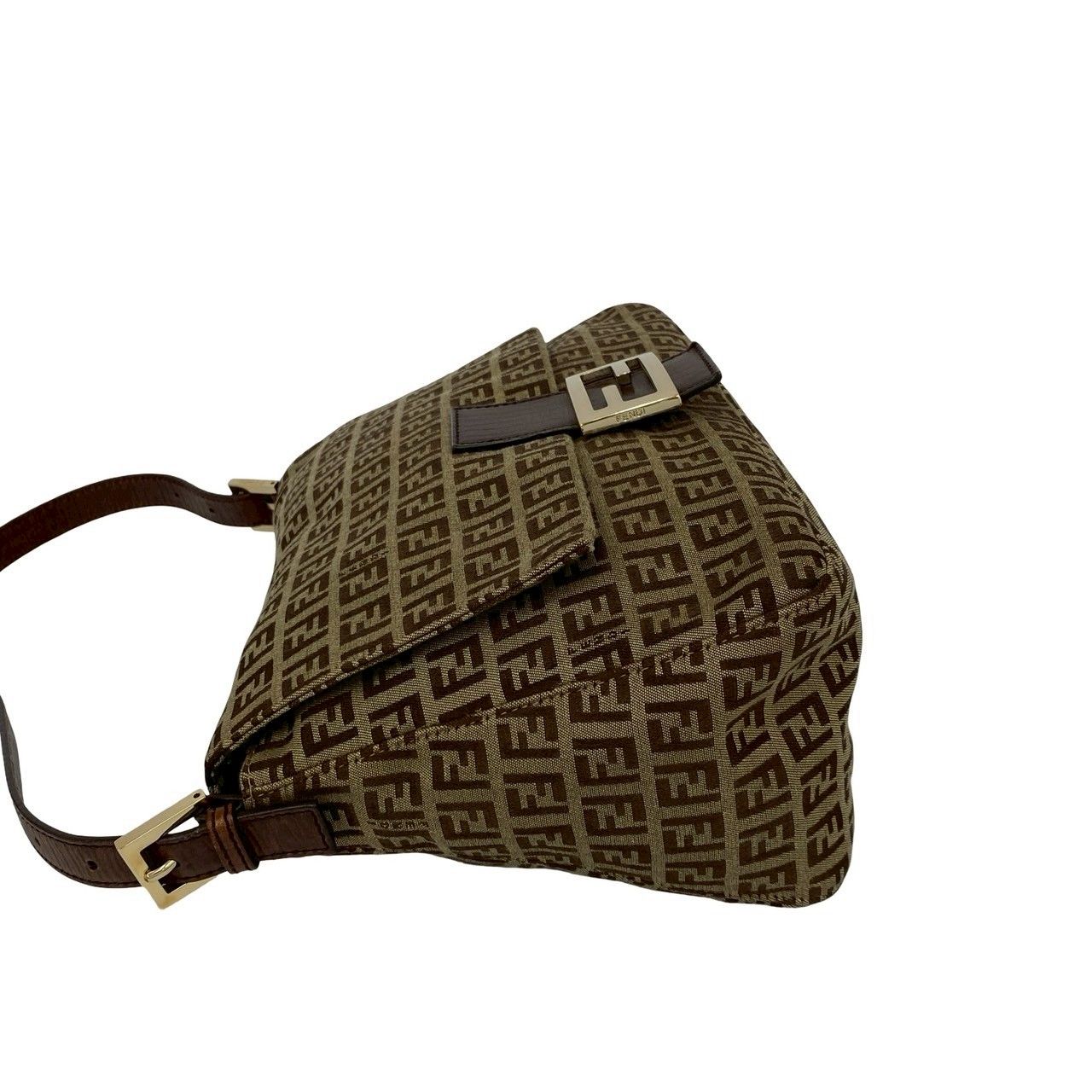 FENDI フェンディ マンマバケット ズッキーノ ハンドバッグ ショルダー