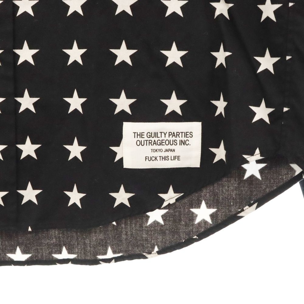 WACKO MARIA (ワコマリア) 15SS スター総柄長袖シャツ 15SS-P-SHI-07