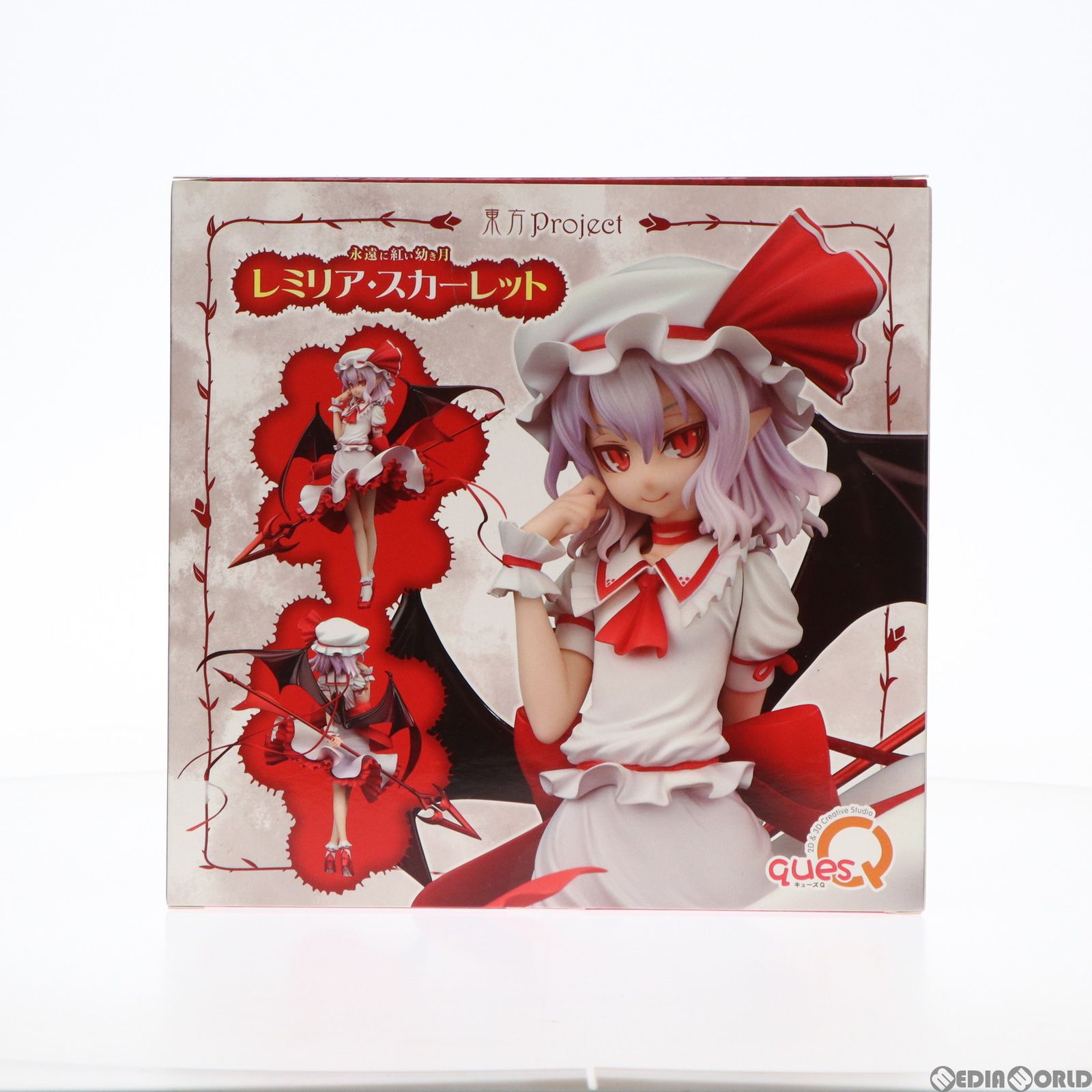 『永遠に紅い幼き月』 レミリア・スカーレット 東方Project 1/8 完成品 フィギュア キューズQ 東方Project “永遠に紅い幼き月” レミリア・スカーレット 1/8
