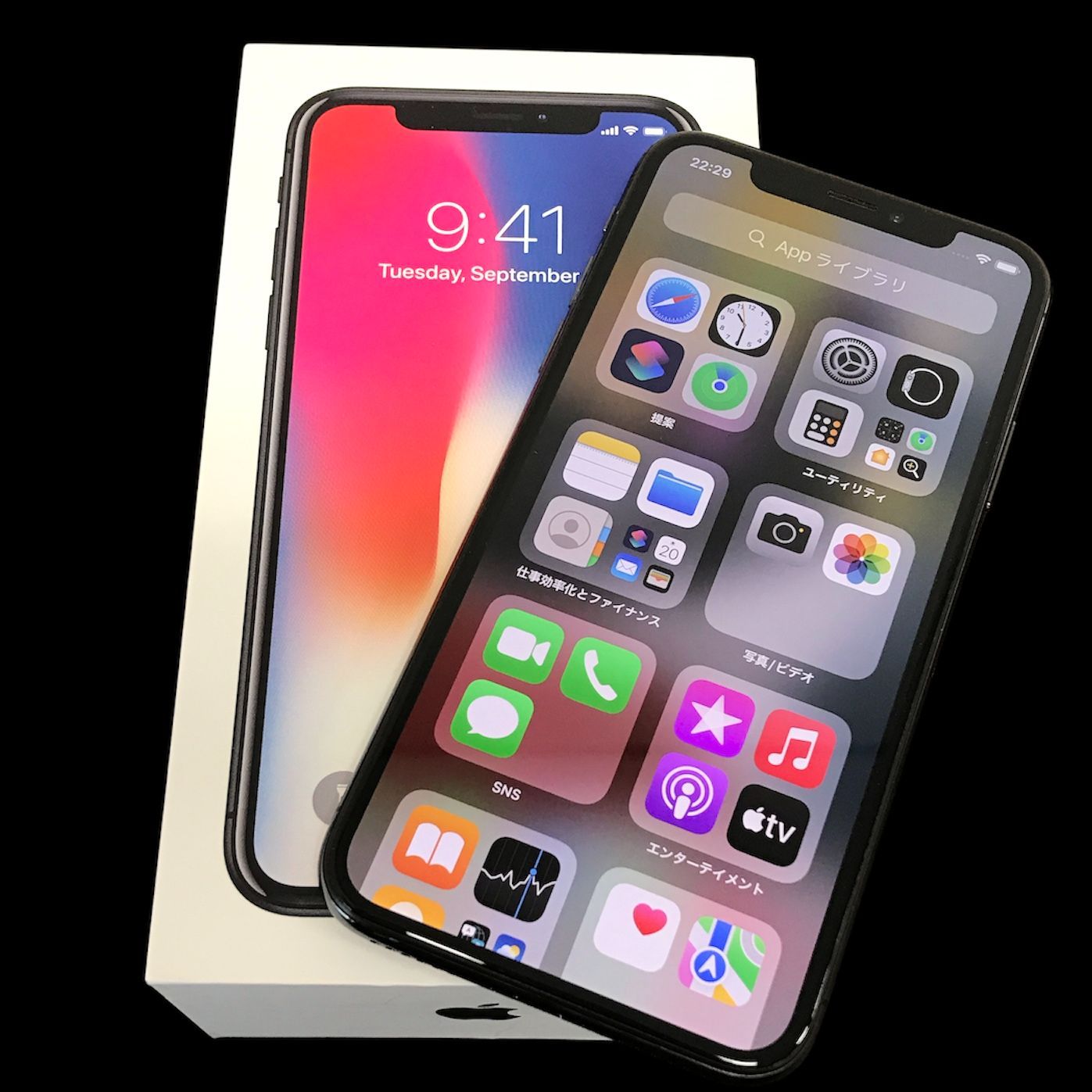 θ【BT容量92%/SIMロック解除済】iPhoneX 64GB スペースグレイ - メルカリ