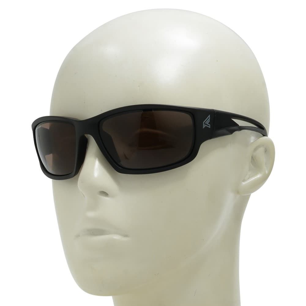 EDGE 偏光サングラス KAZBEK ブラック(中古品)