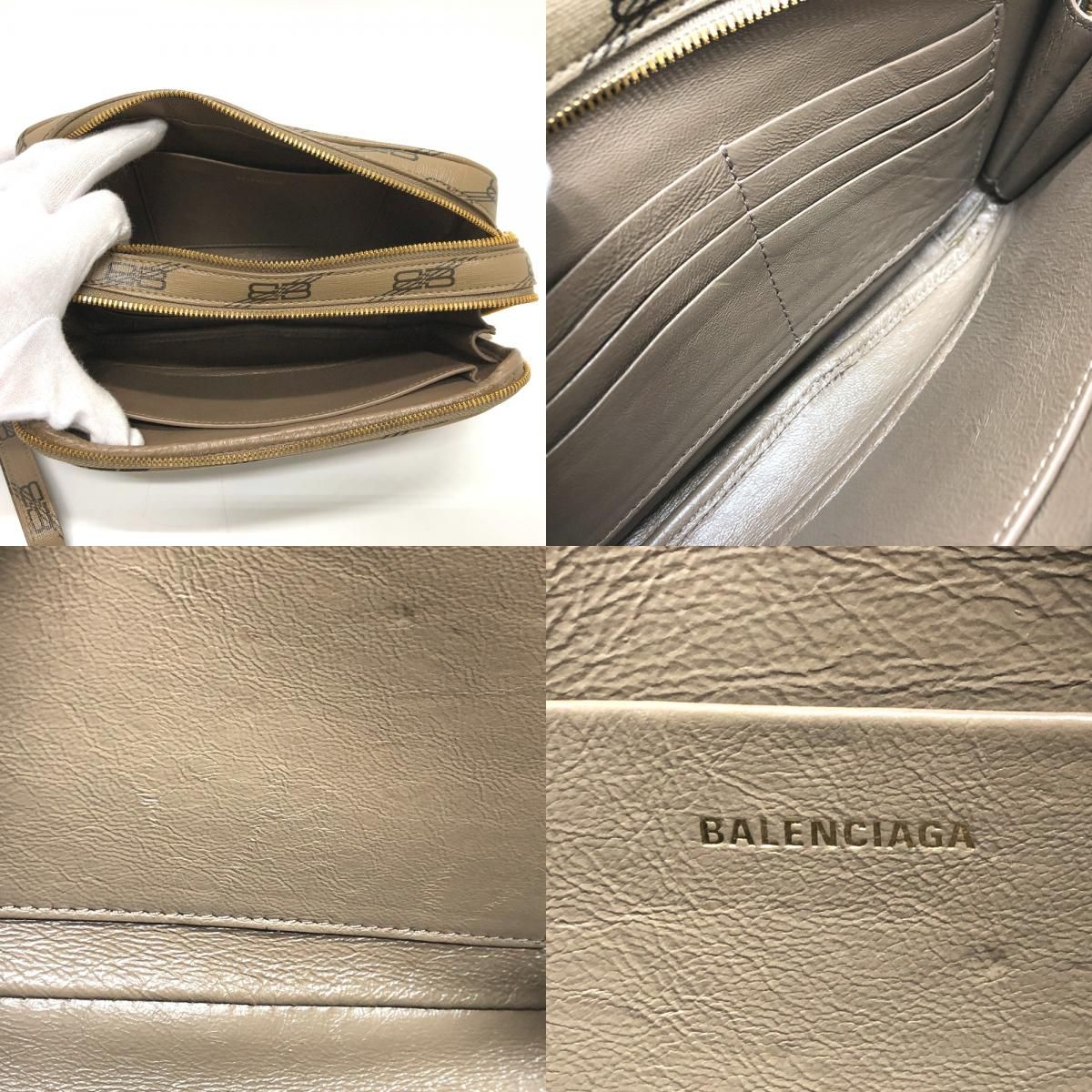 BALENCIAGA バレンシアガ クラッチバッグ エブリデイ 644432 レザー