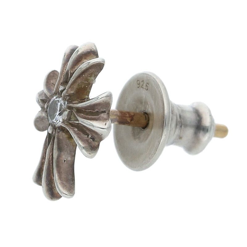 クロムハーツ No2 CH CRS DIA/CHクロススタッド 1ダイヤ/シルバー