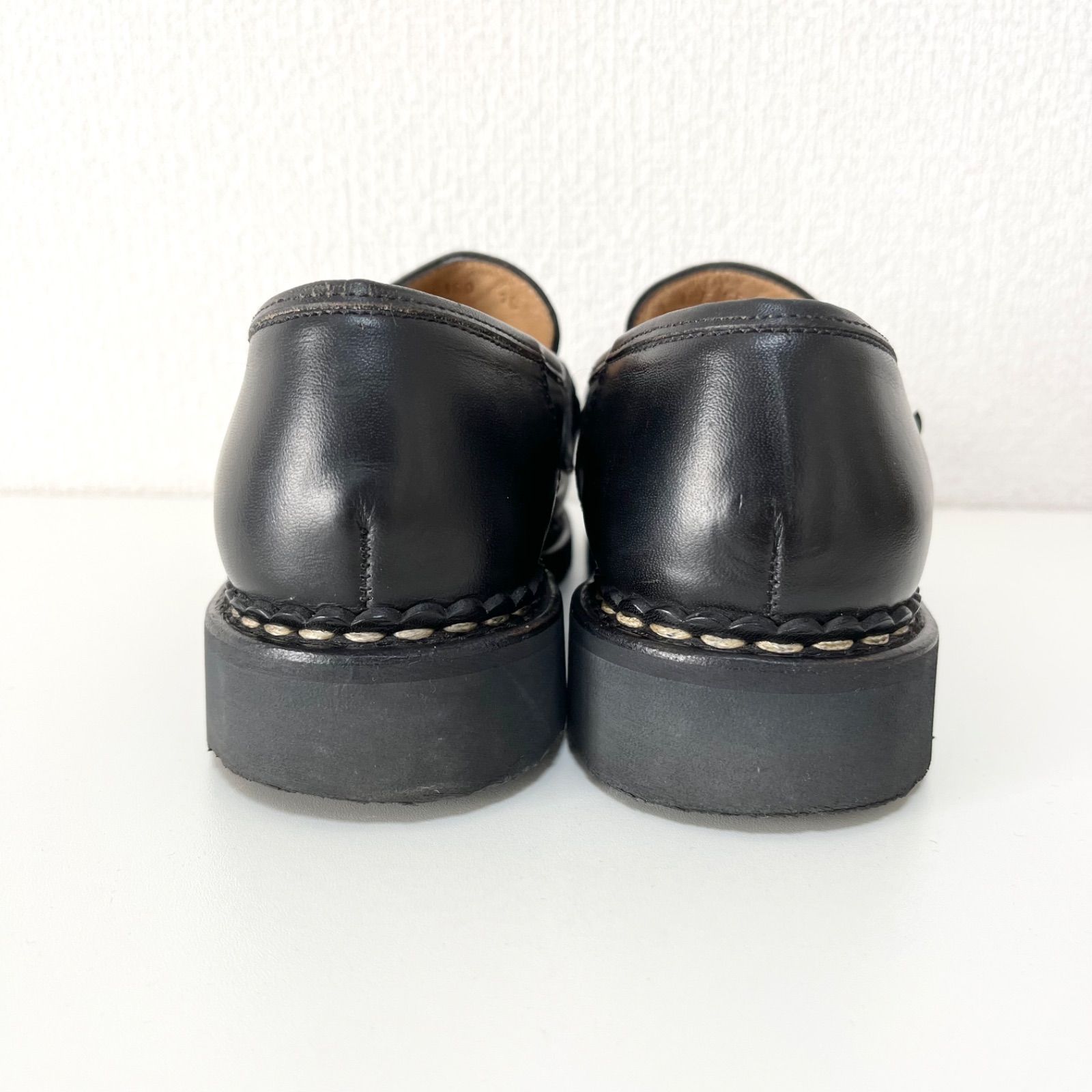 比較的美品 Paraboot パラブーツ REIMS ランス ローファー ブラック 