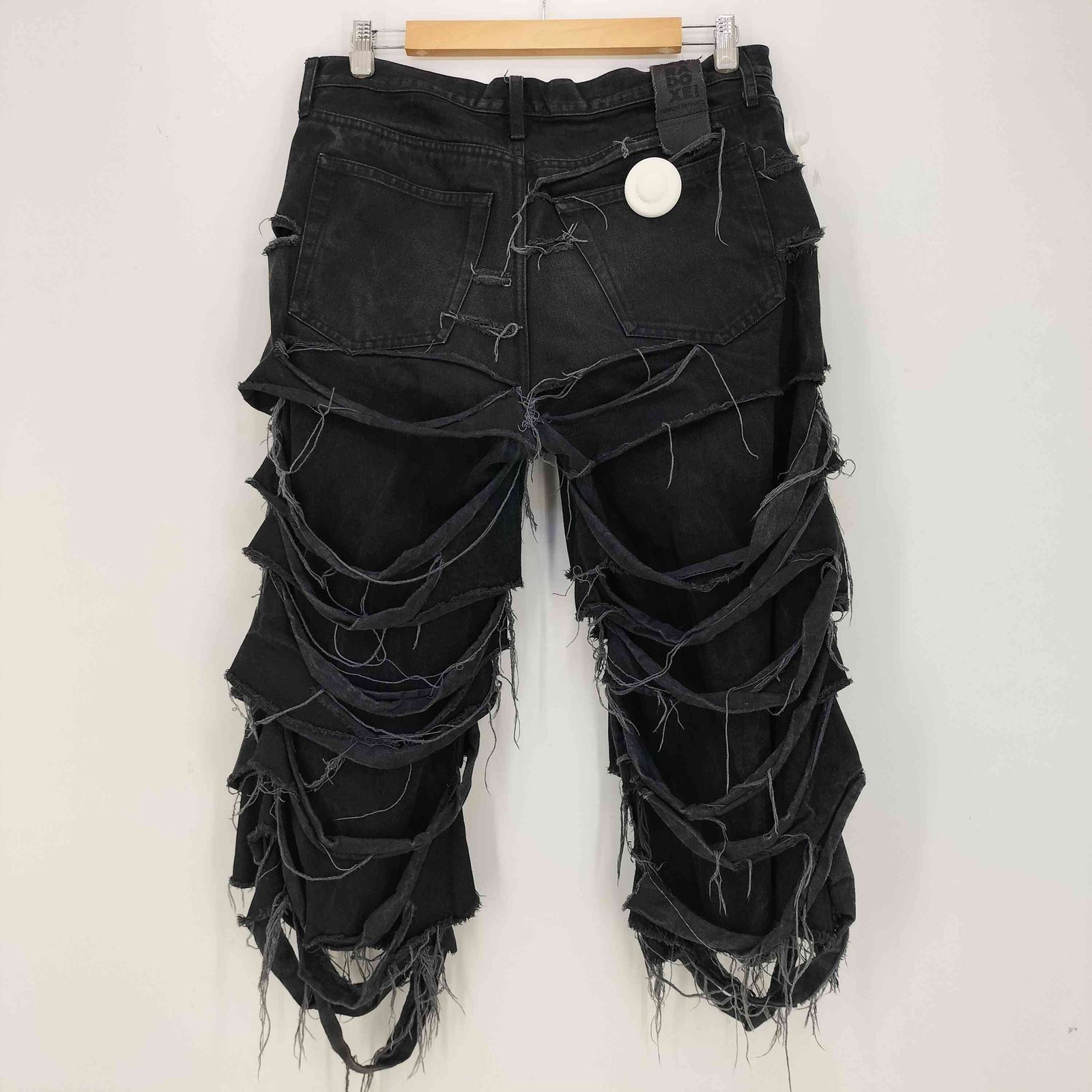 ユーズドフルギ USED古着 PARADOXE PARIS REAPER SHORTS BAGGY BLACK 