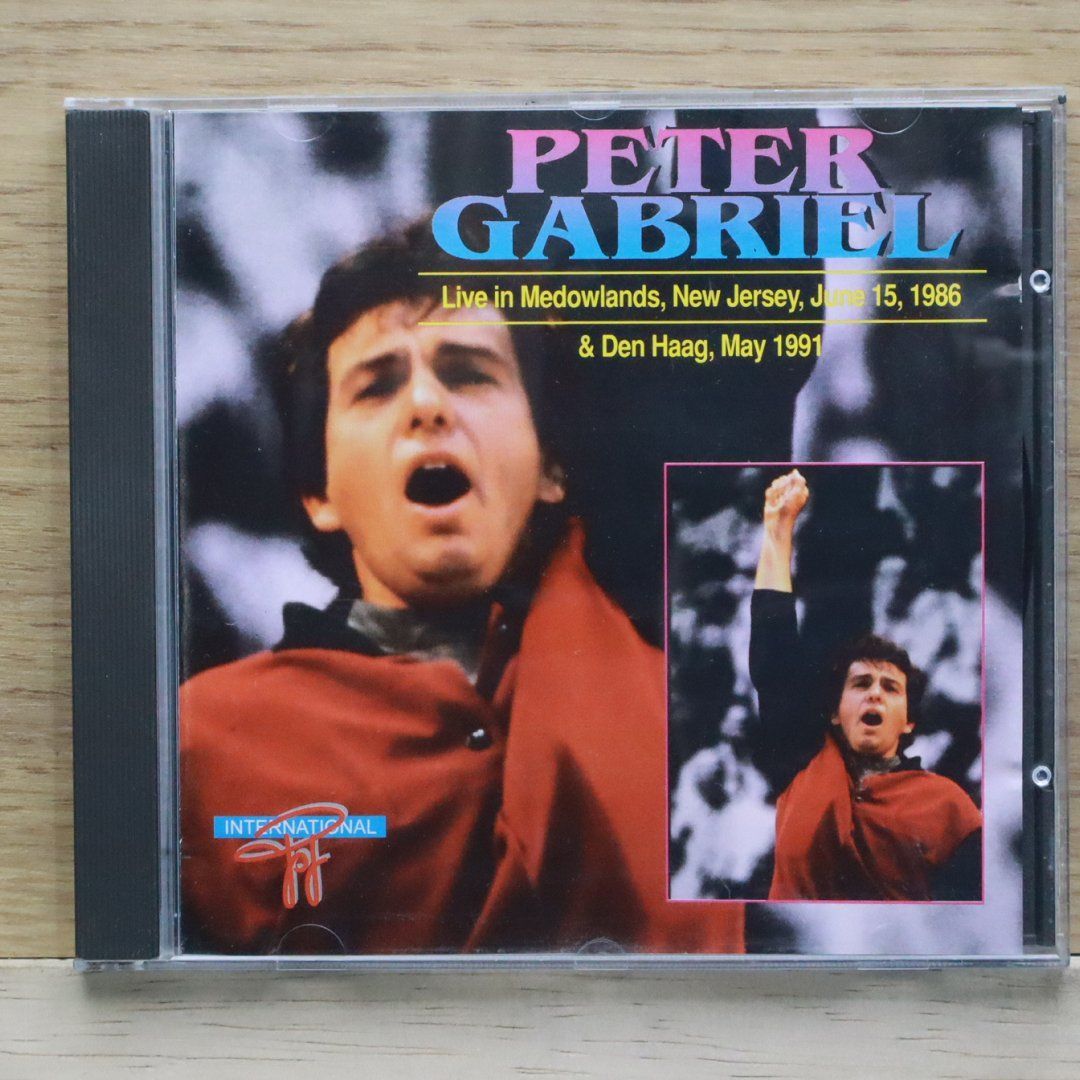 中古CD☆ピーター・ガブリエル/Peter Gabriel□ LIVE IN NEW 中古CD☆ピーター・ガブリエル/Peter Gabriel□ LIVE IN NEW