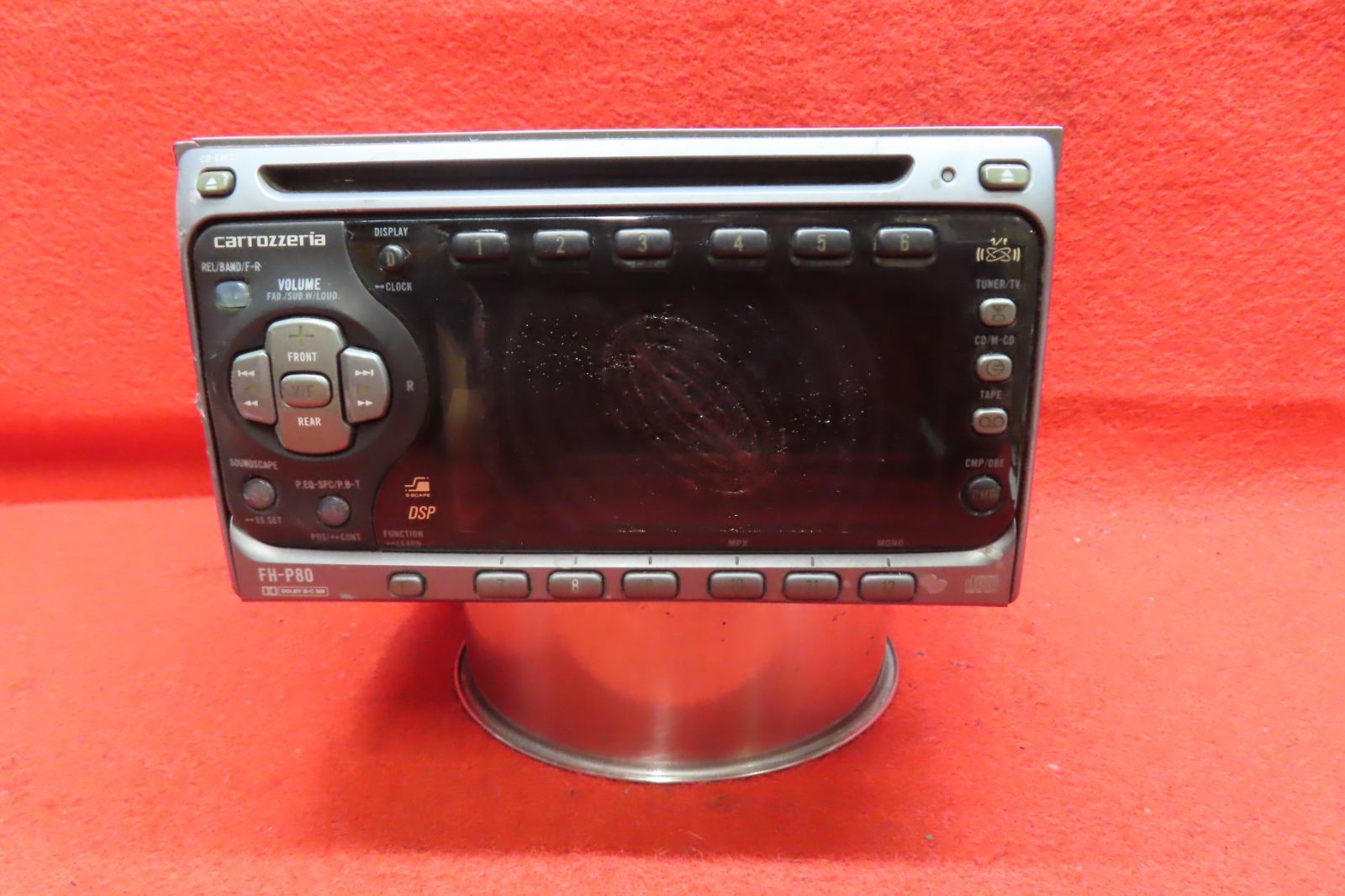 ＊CS1324＊ Carrozzeria Pioneer FH-P80M デッキ カーオーディオ プレーヤー