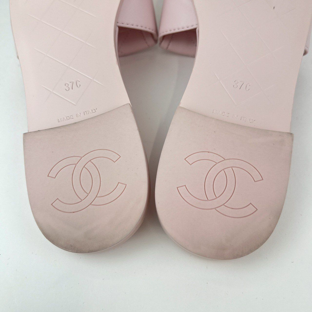 キルティングビーチサンダル