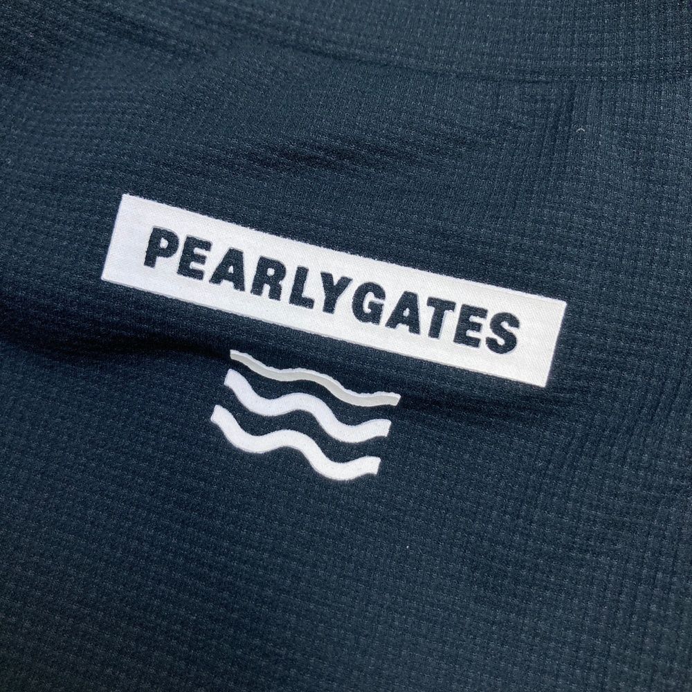 サイズ：1 PEARLY GATES パーリーゲイツ モックネック 半袖T