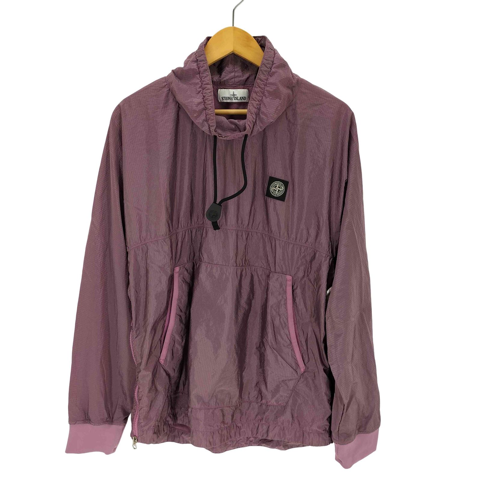 stone  ナイロンメタル　アノラック パーカー　スモック　S ストーンアイランド STONE ISLAND Nylon Metal Smock ナイロン メタル