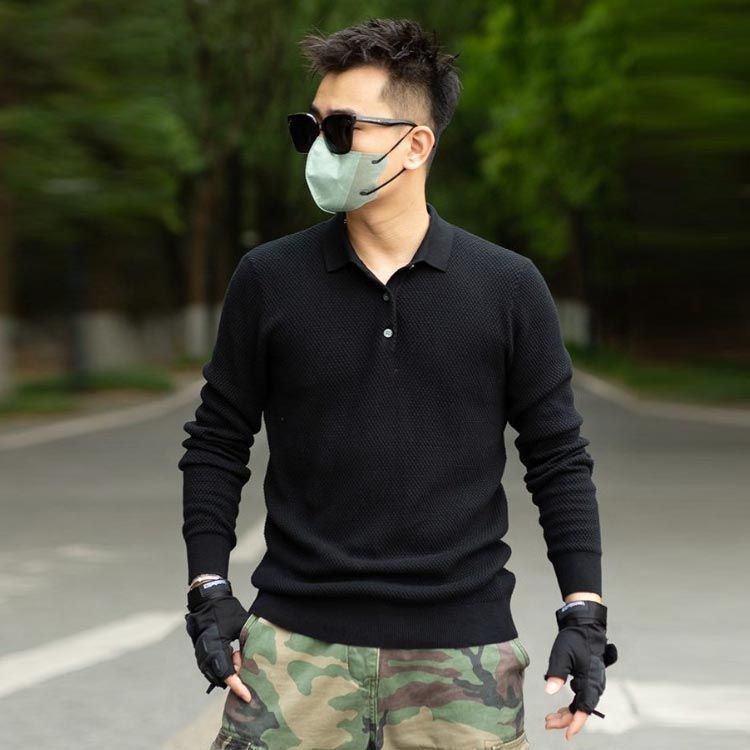 ポロシャツ 長袖 メンズ 春 ビジネスポロシャツ ゴルフシャツ ロンT カットソー トップス ゴルフウェア 長袖ポロシャツ ポロシャツ長袖 ゴルフ トップス おしゃれ 春 秋 冬 制服 スポーツ ゴ dongdong8703