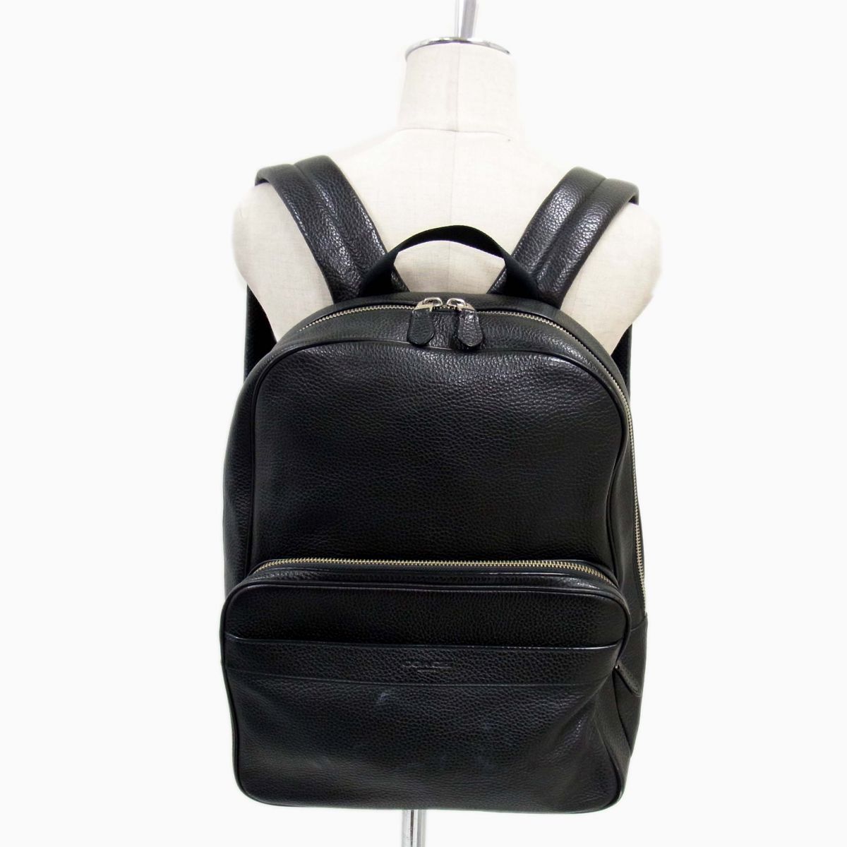 美品◇COACH F72082 ハミルトン ペブルレザー バック パック