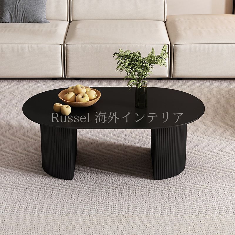 ぺ*る様 LOWYA ストーン調 センターテーブル 正方形 90cm 傷あり ブ