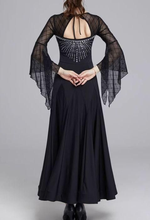 新品未使用社交ダンスドレス ラテンドレス ストーン モダン