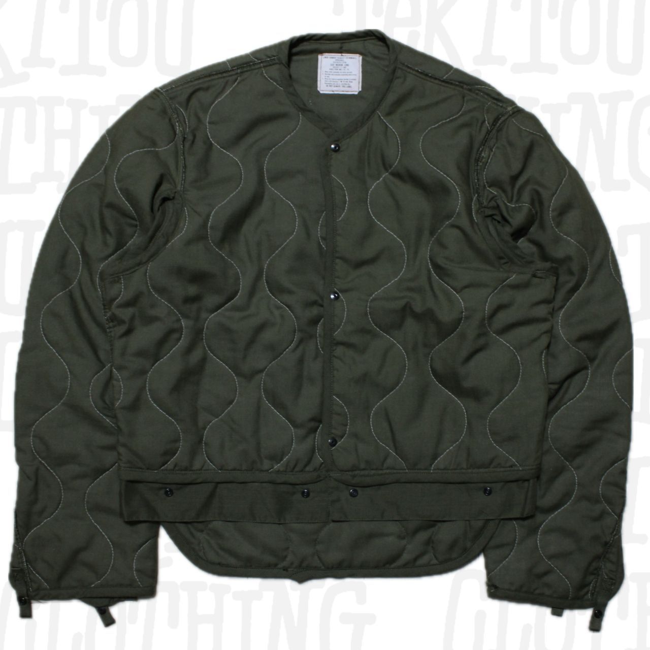 1980's U.S.Military / CVC Quilting Liner Jacket / 80年代 アメリカ軍 ミリタリー ライナー キルティング