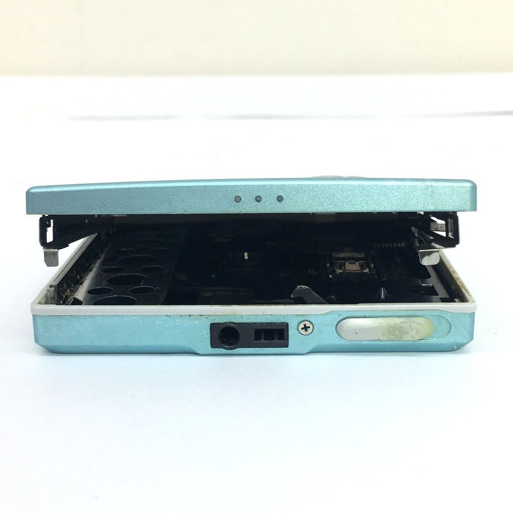 KENWOOD ポータブルMDプレーヤー DMC-T33 ブルー(品)