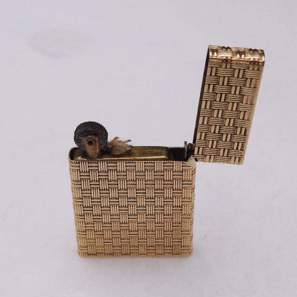 オイルライター バスケット柄