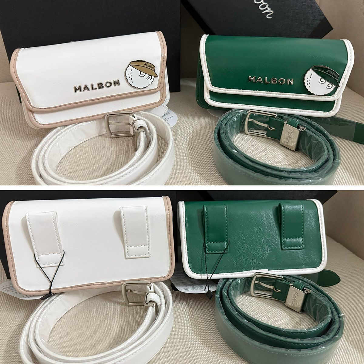 MALBON GOLF スマホポーチ 距離計ケース ベルトポーチ - メルカリ
