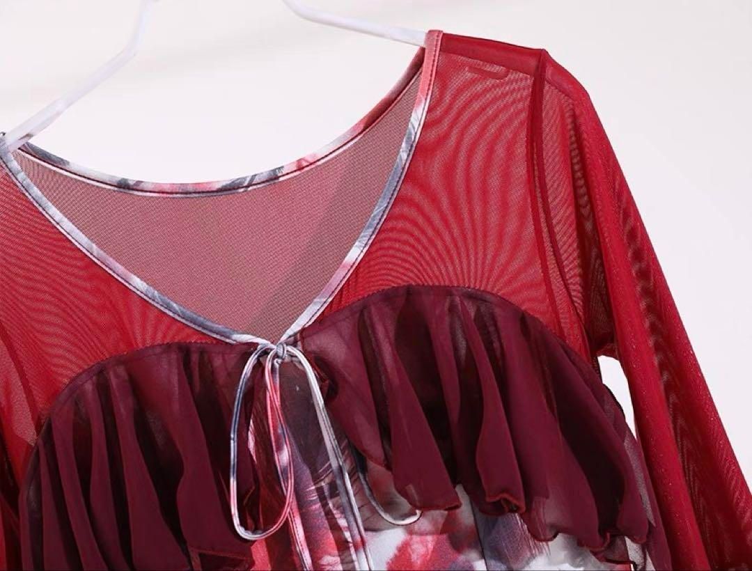 練習着に最適✨ダンスパーティにもオススメなワンピース！スタンダード向き！ 練習着に最適?ダンスパーティにもオススメなワンピース