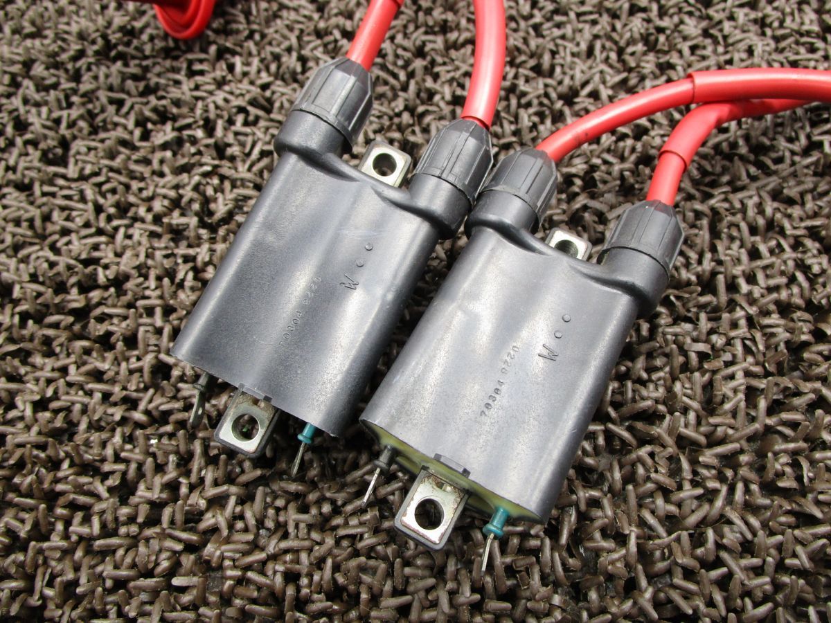 ホーネット250 イグニッションコイル A2314 MC31 ホンダ プラグキャップ MC14E Hornet キャブ車 動画有