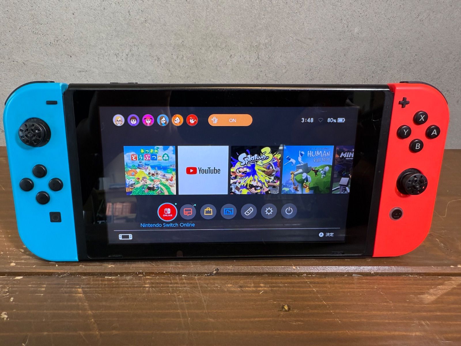 Nintendo Switch 本体 hac-001 ジャンク ジャンク品】 ◇Switch本体(液晶部分)のみ ◇初期型HAC-001