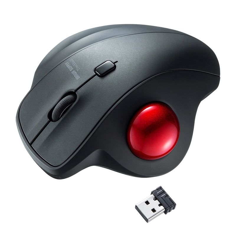 サンワサプライ ワイヤレストラックボール MA-WTB129BK （1点）