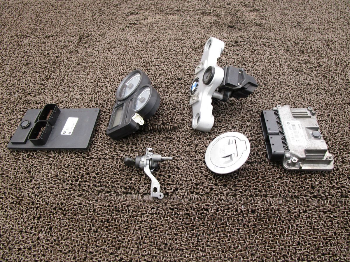 BMW R1200GS アドベンチャー メーター メインキーセット ▲A6680 CDI ECU R1200GS-A 122EF 動画有 FI インジェクション Adventure