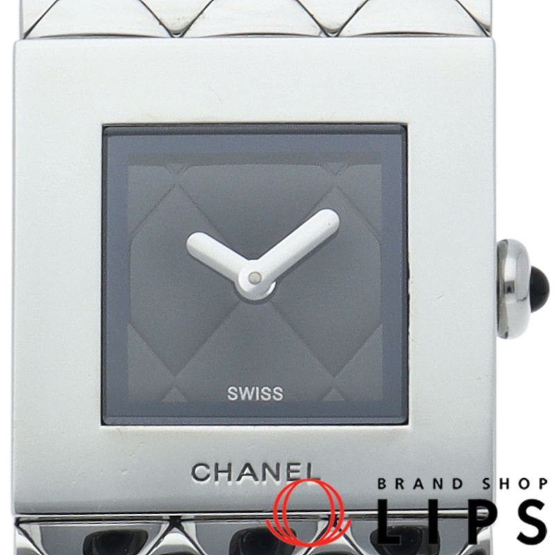 楽天市場】【ウォッチ】CHANEL シャネル マトラッセ ブラック