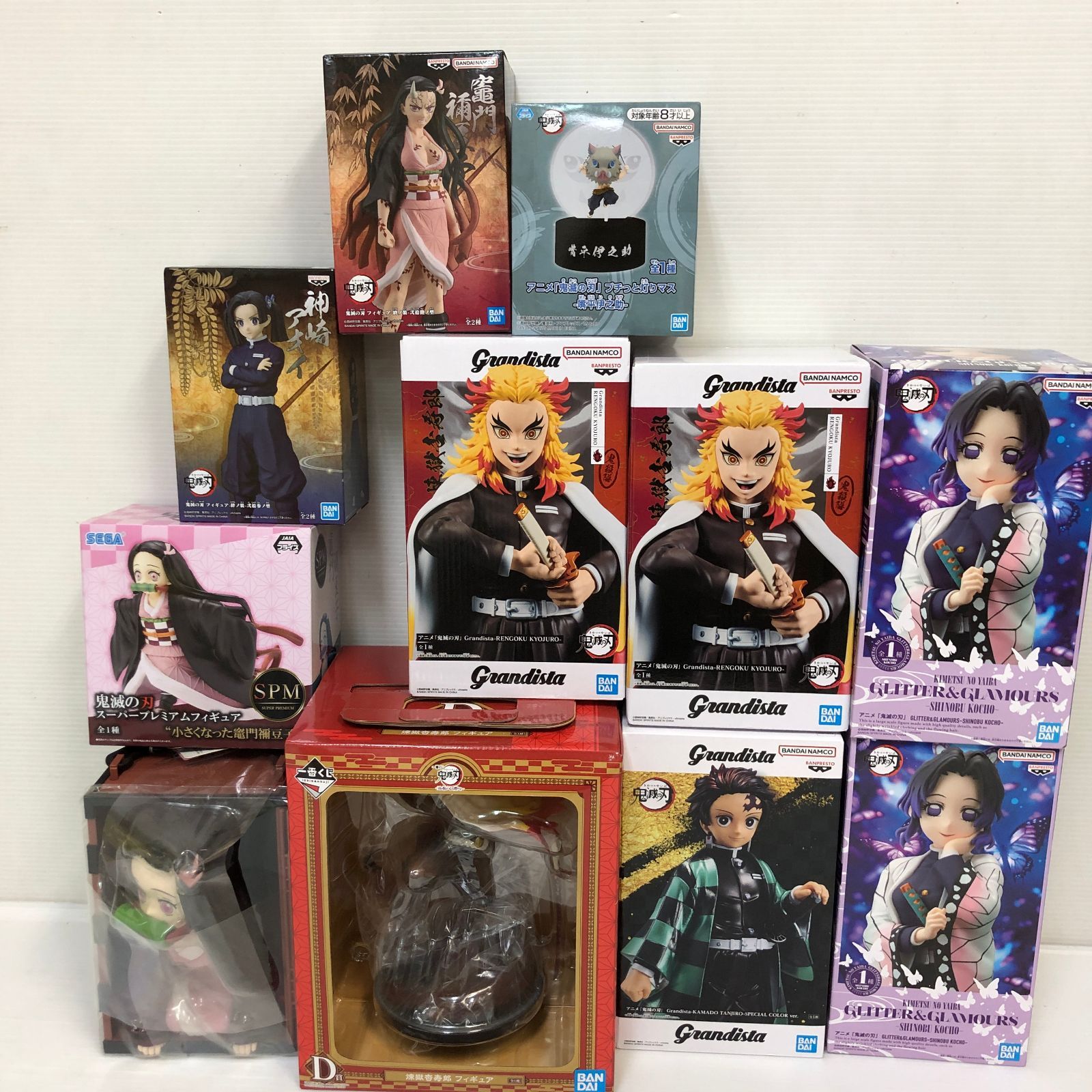 ▲鬼滅の刃 フィギュア まとめ 箱ダメージ品含む ♥品 smkmt090910