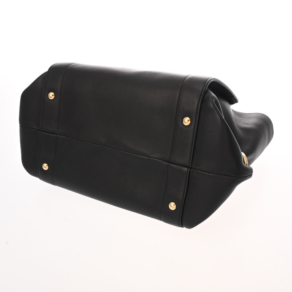 フェラガモ 2WAY トートバッグ ブラック レディース レザー 2WAYバッグ