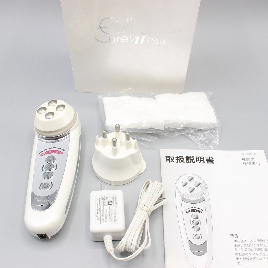 CELL CURE （セルキュア）4T＋＋美顔器 ブラック CELL CURE