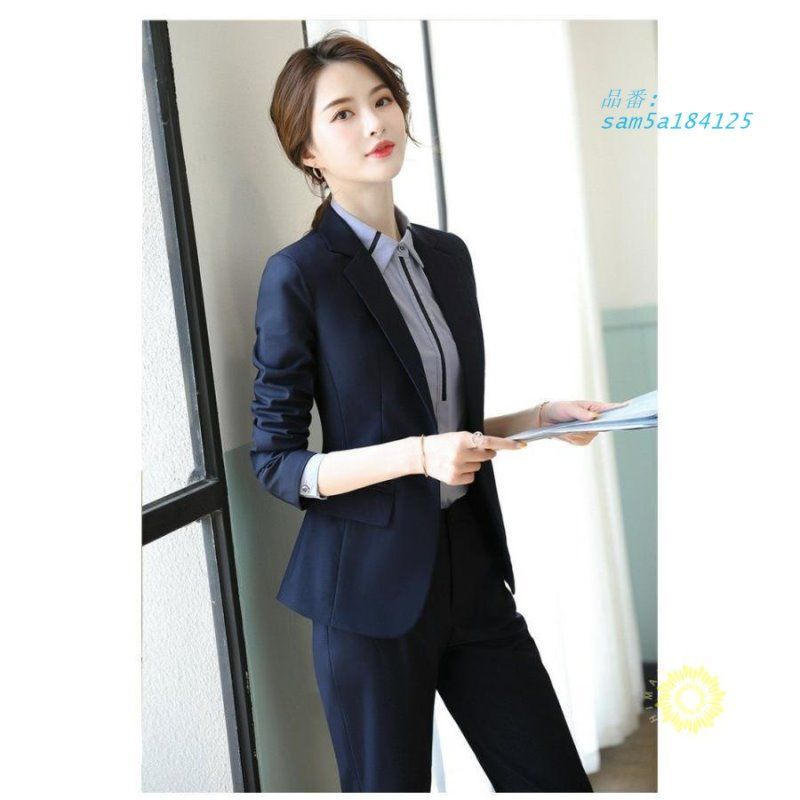  スーツ レディース パンツ 大きいサイズ 春夏秋冬 着痩せ 入学式 大人 2点セット きれいめ 入園式結婚式 二次会 フォーマル セットアップ 謝恩会 同窓会 am 5 a 184125 スーツ ブレザー フォーマル ドレス スーツ