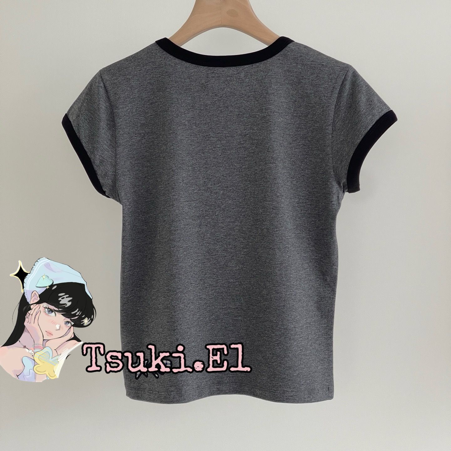 新品 韓国 COYSEIO コイセイオ TRIPLE STAR RINGER TEE 人気 星