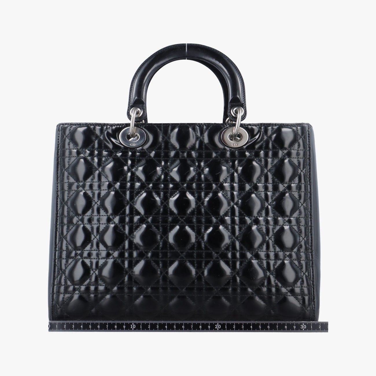 クリスチャンディオールChristian Diorレディディオールブラックパテント16-BO-0160