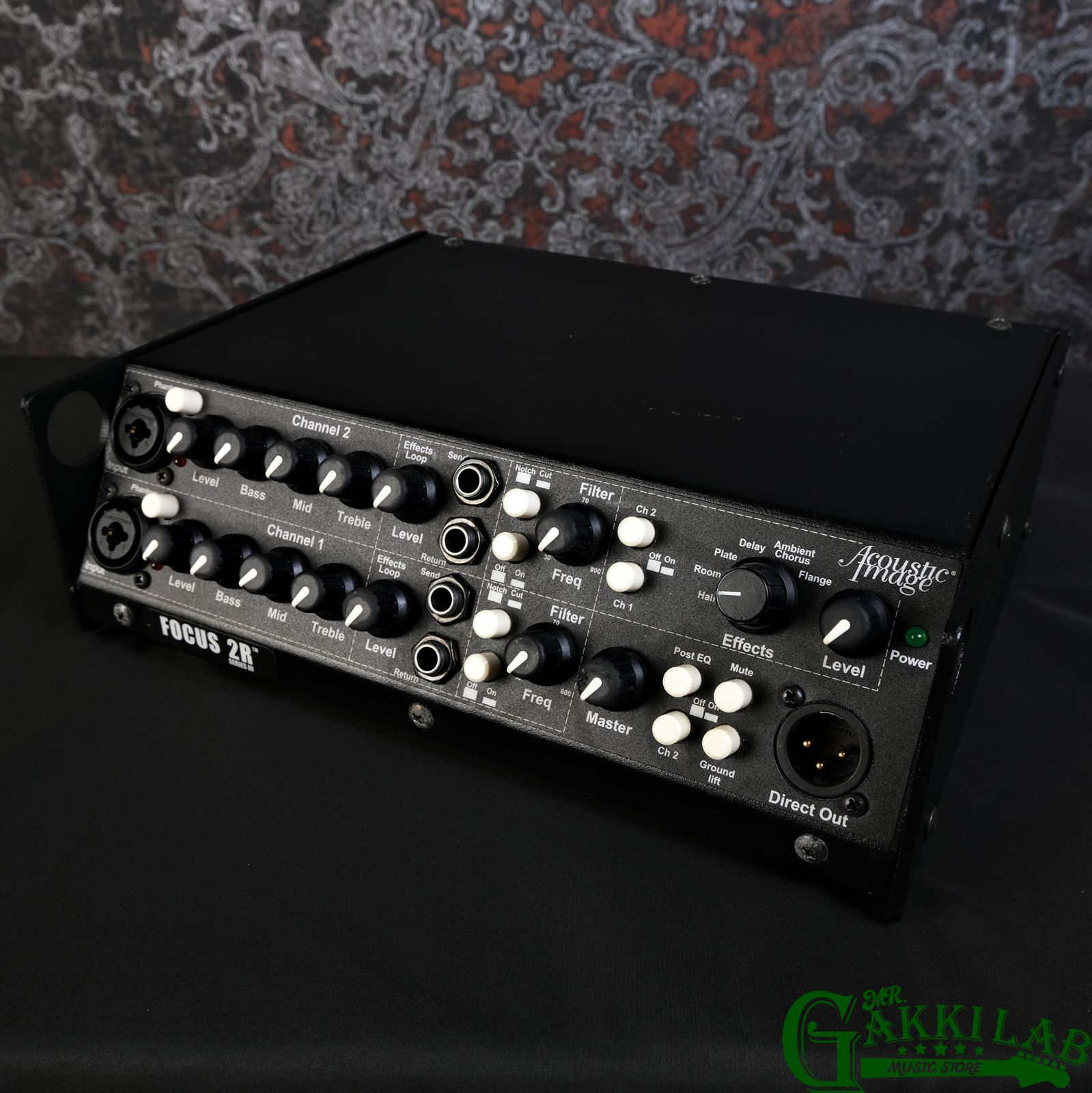 Acoustic Imageのベースアンプヘッド