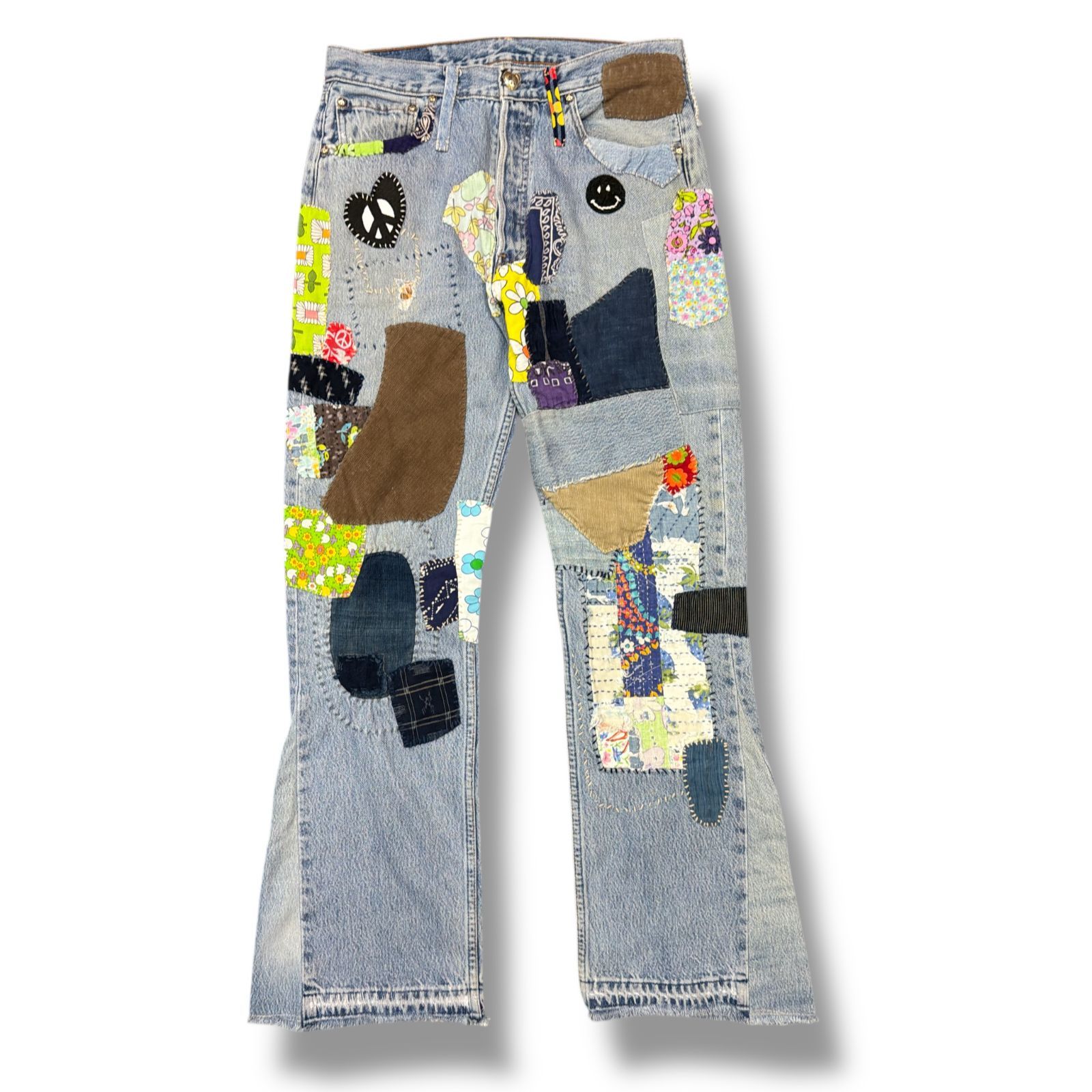 参考上代352000円 READYMADE 25AW HIPPIE DENIM BLUE ヒッピーデニム
