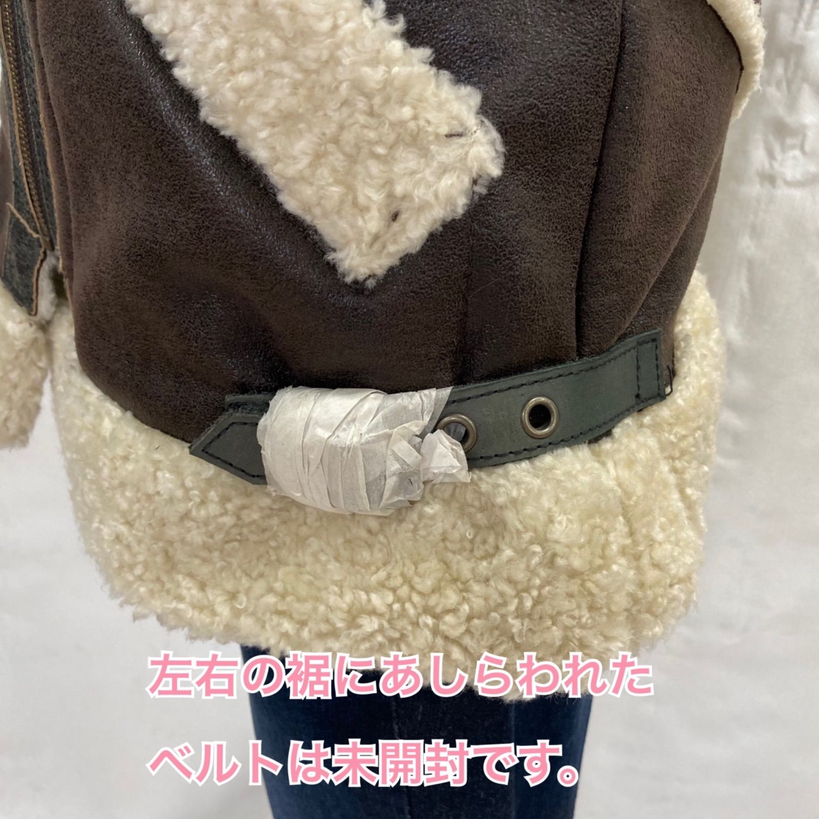 AVIREX 6212034 レディース フェイクムートンジャケット 【公式通販】