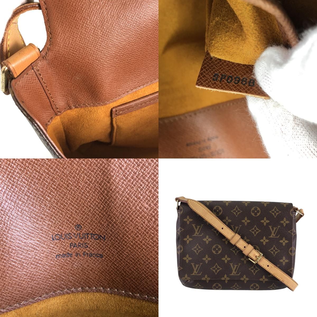 ルイ・ヴィトン LOUIS VUITTON モノグラム ミュゼット タンゴ ショート