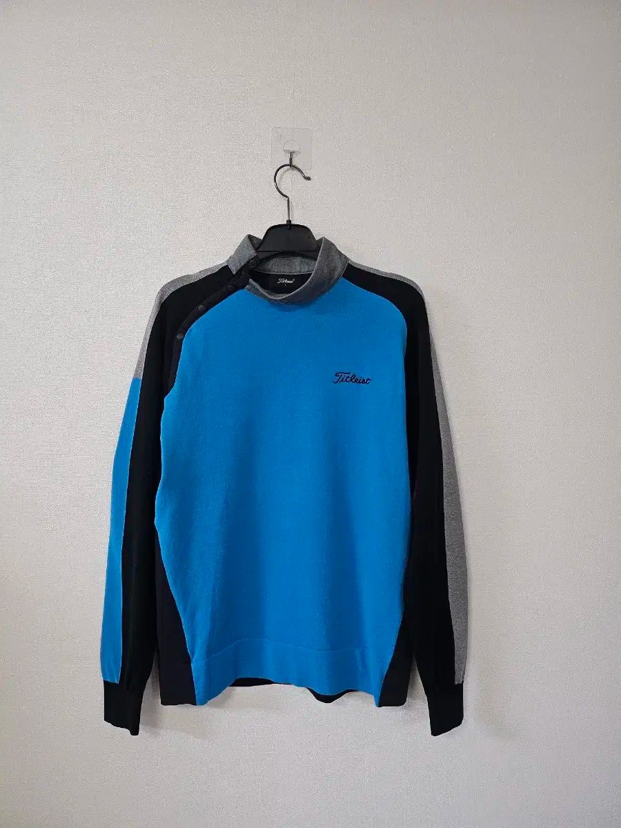 Titleist タイトリスト ゴルフ ニット ブルー | ブラック バイカラー 100 USTAUSTRALIA_COM_AU