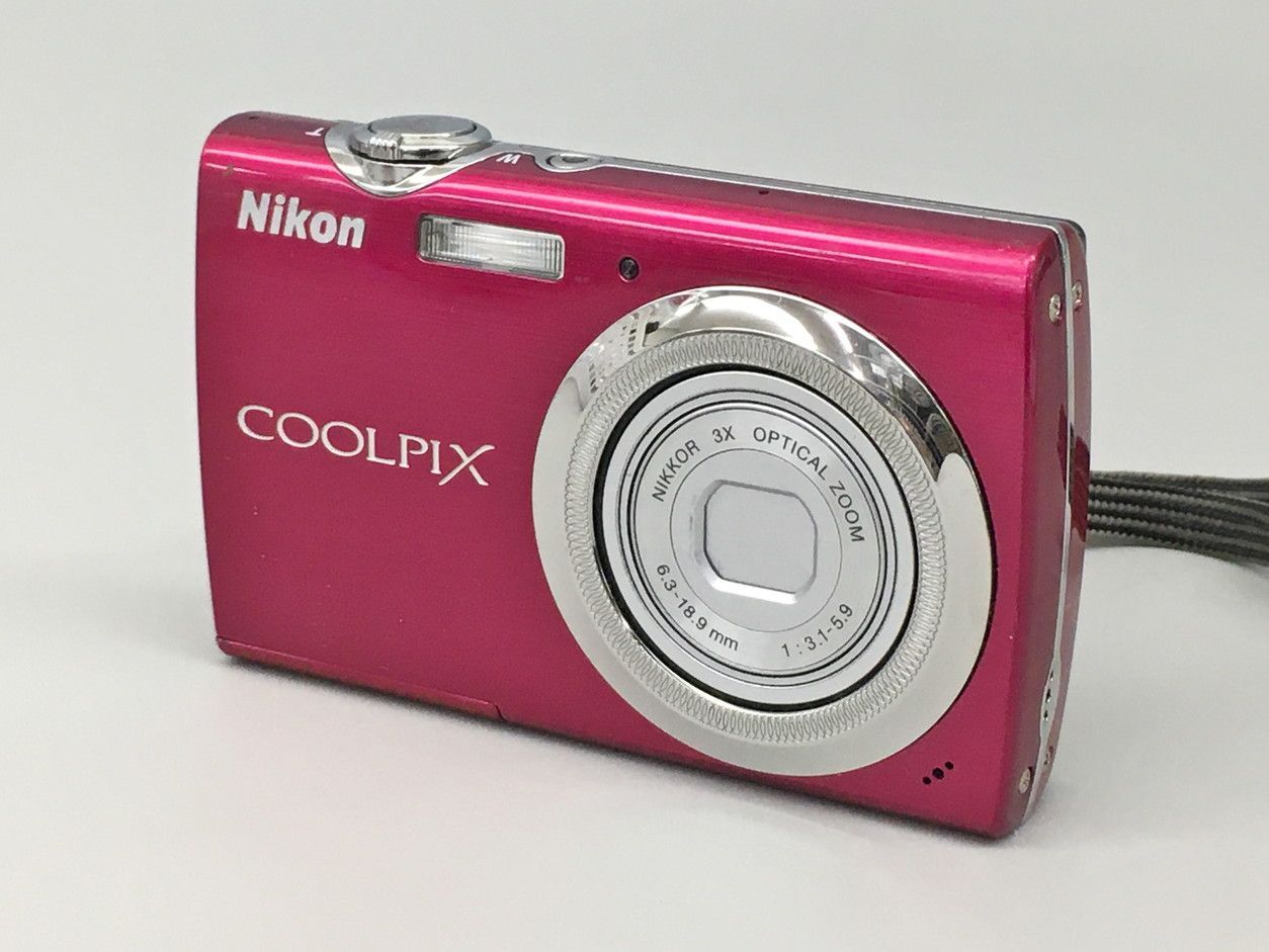 コンパクトデジタルカメラ COOLPIX S230 ニコン Nikon バッテリー欠品 現状品 レッド 2502LS100