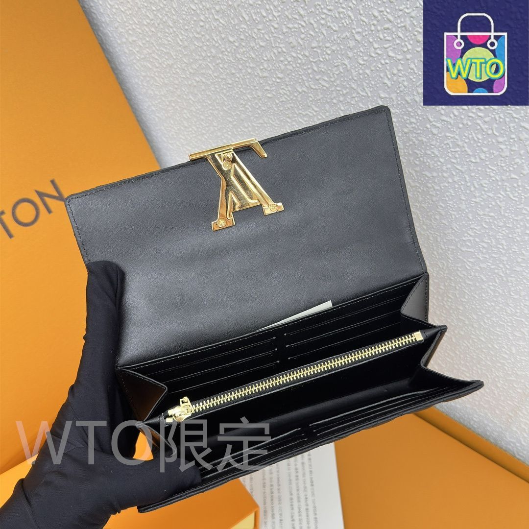  今日 M 11417 Nano No ウォレット モノグラム刺繍 ブラック コンパクトで実用的なデザイン -WT 0輸入 長財布 小物