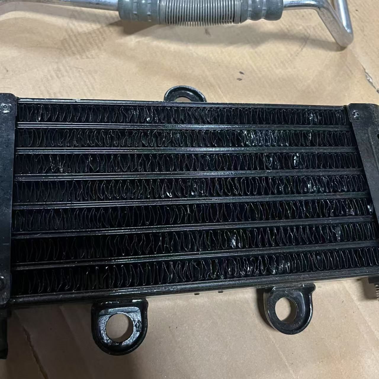 ゼファー400 ゼファーχ ゼファー750 オイルクーラー フィン修正済み カワサキ ゼファー750 オイルクーラー フィン修正/セラコート