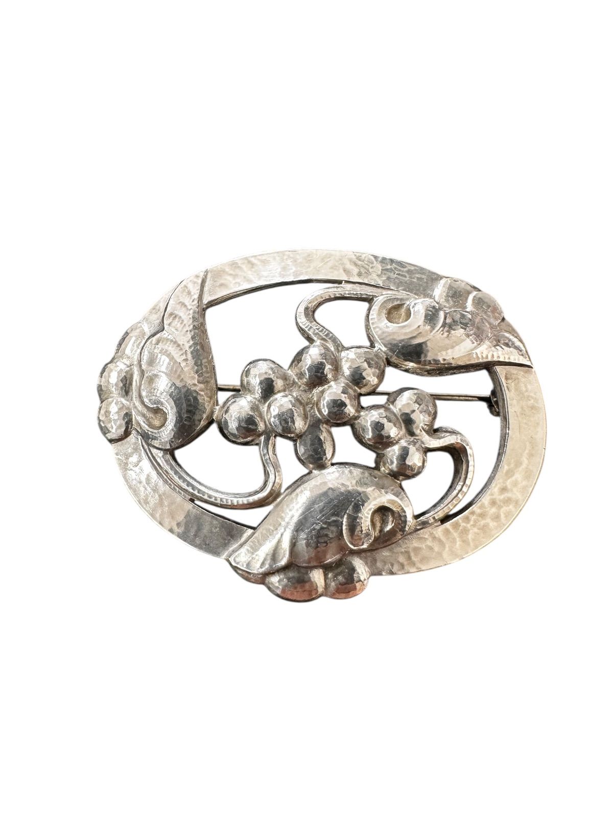【美品】 ジョージジェンセン　ムーンライトグレープブローチ　スイング　シルバー GEORG JENSEN ジョージジェンセン Moonlight Grapes ムーン