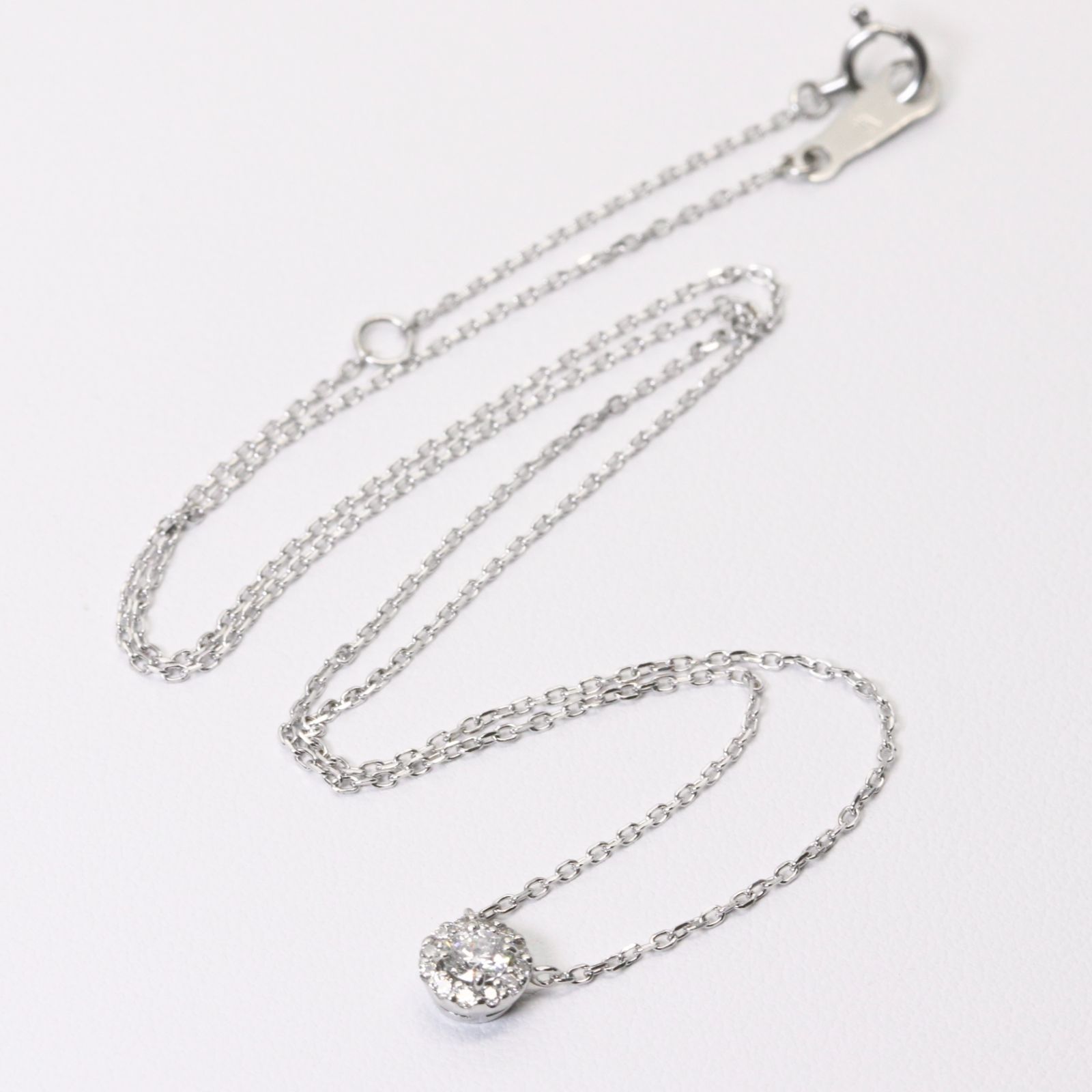 ヴァンドーム青山 ダイヤ グレース ネックレス 0.19ct/24-3170S - メルカリ