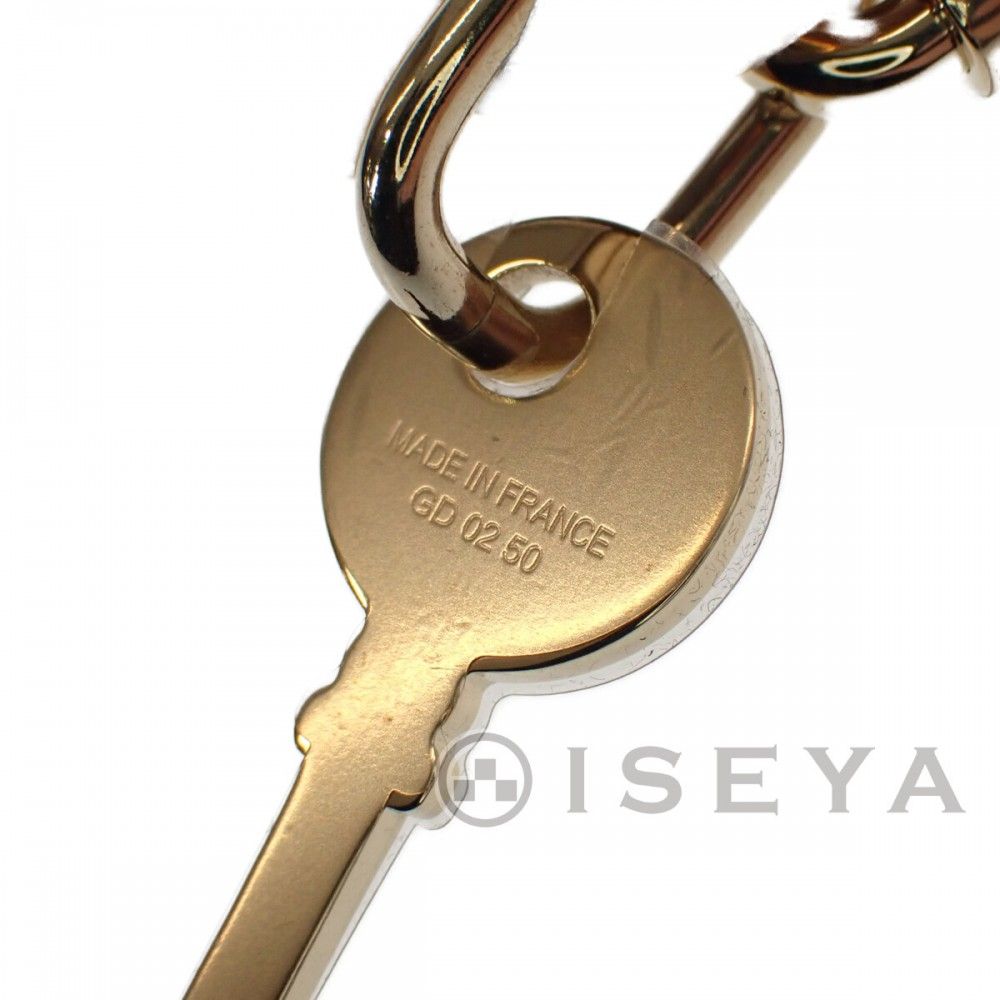 中古】【SAランク】エルメス HERMES アミュレット パドロックGM  