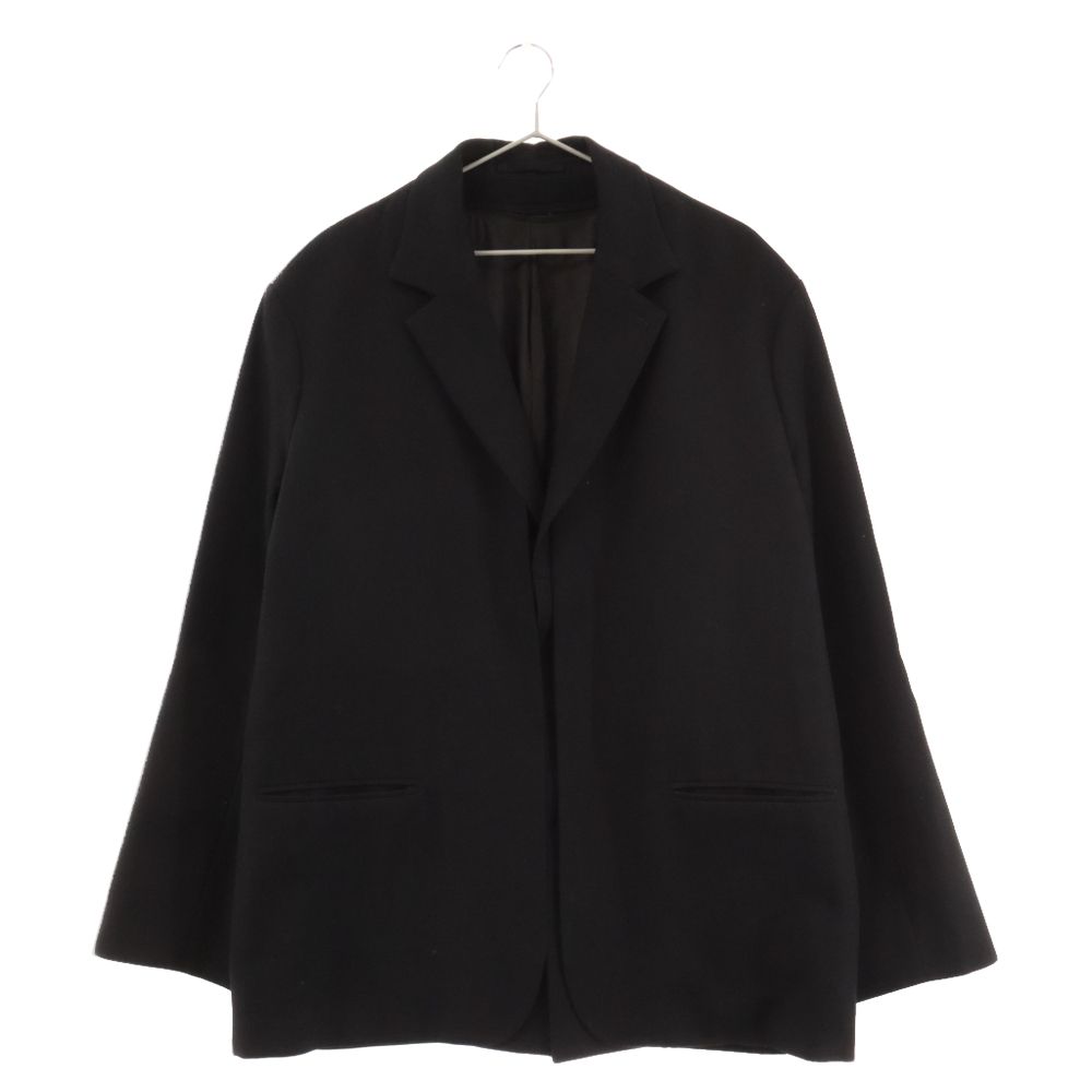 YOKE ヨーク 21SS DETACHABLE COLLAR TAILORED JACKET YK21SS0182J レイヤードデザインテーラードジャケット ブラック YOKE (ヨーク) 21SS DETACHABLE COLLAR TAILORED JACKET YK21SS0182J