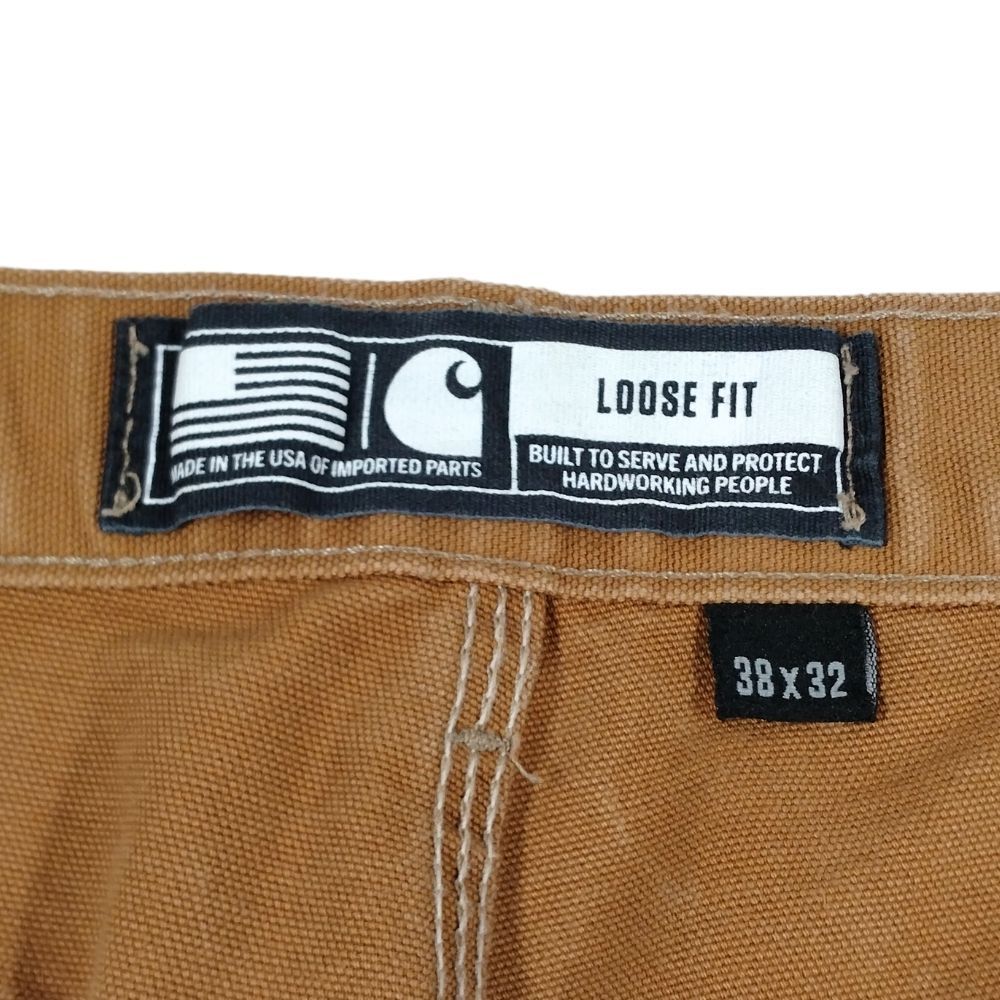 CARHARTT カーハート BO1 BRN Loose Original Fit ダブルニー  