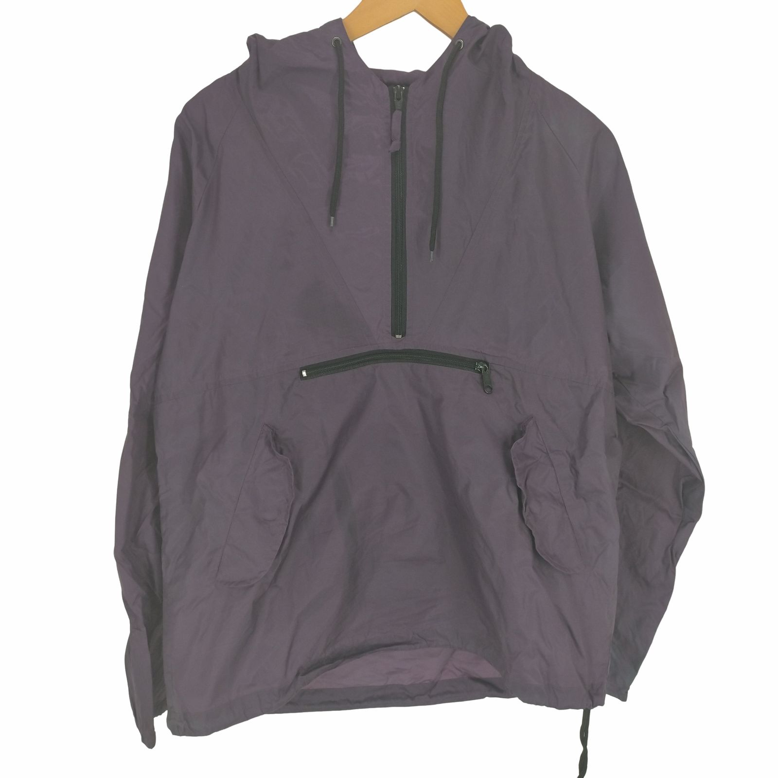 ギャップ Gap 90-00s OLD GAP 紺タグ MADE IN RUSSIA ナイロンアノラックパーカー  メンズ import：S 