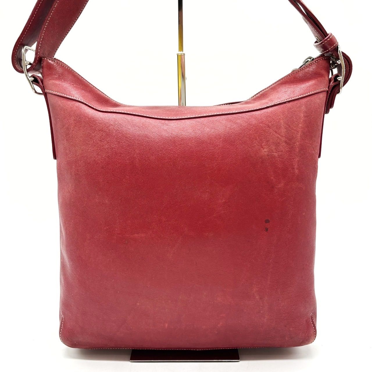 COACH　コーチ　ワンショルダーバッグ　ロゴ型押し　肩掛け　♯1X-10 ✨格安✨ COACH コーチ ワンショルダーバッグ トートバッグ